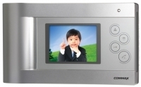COMMAX CDV - 43Q/XL (Серебро) Монитор цветного видеодомофона, дополнительно вызов аудио/видео (при наличии камеры) от цифрового подъездного домофона + 3 - х вызывных блоков и 1 - й камера наблюдения, AC 110 - 240В