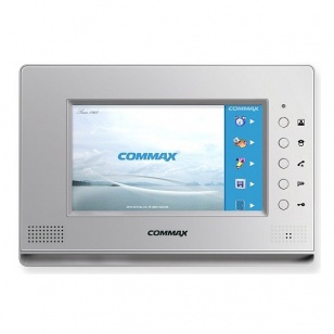 Commax CDV-71AM (Белый) Монитор цветного видеодомофона, 7'', 4 канала, громкая связь, память 128 кадров