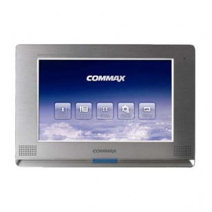 Commax CDV-1020AQ/VIZIT (Серебро) Монитор цветного видеодомофона, 10.2'', до 4 панелей, память на 68/58 кадров (NTSC/PAL), адаптирован к VIZIT, 318х215х35мм