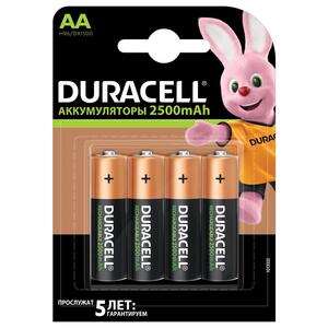 Duracell HR6-4BL AA Аккумулятор NiMH 2400mAh (4шт/уп)