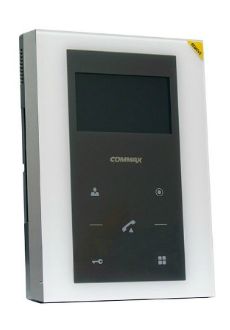Commax CMV-43S Монитор цветного видеодомофона, 4.3&amp;quot;, TFT LCD, PAL/NTSC,без трубки (Hands Free), накладное крепление, подключение 2-х вызывных блоков и трубки DP-4VHP, вызов и связь &amp;quot;трубка-монитор&amp;quot;, возможно использование в многоквартирной системе MODUM,