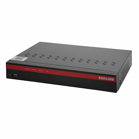 RedLine RL-NVR4х4P1H.AT 4-канальный POE видеорегистратор