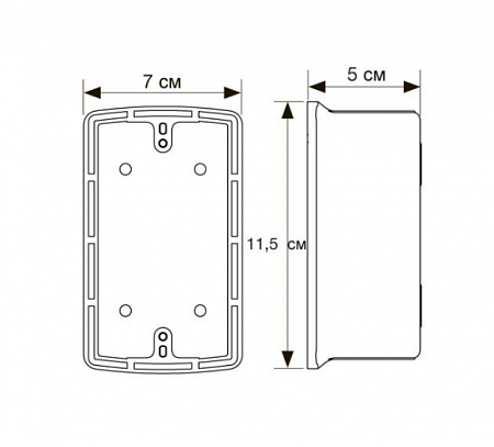 Cooper Wheelock LSBB-W Установочный корпус