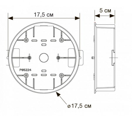 Cooper Wheelock LSPKBB-CW Установочный корпус
