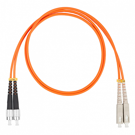 DATAREX SC-FC, дуплекс (duplex) OM2, нг(А)-HF, оранжевый, 10 м Шнур оптический коммутационный (патч-корд)